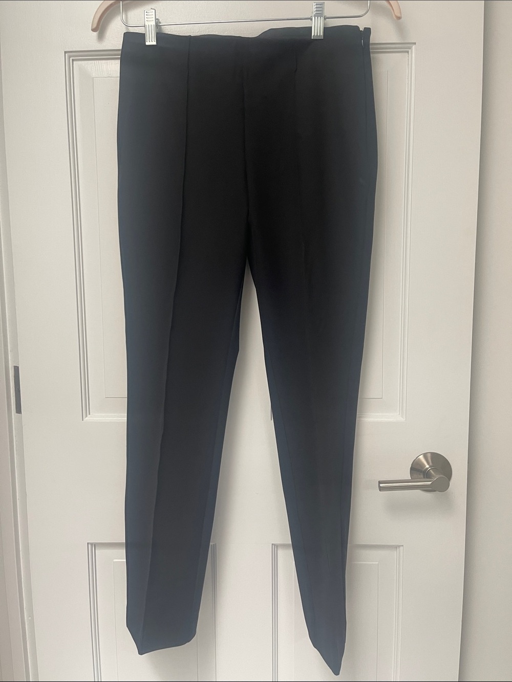 Brass Clothing Black Pintuck cropped pants - sz 8